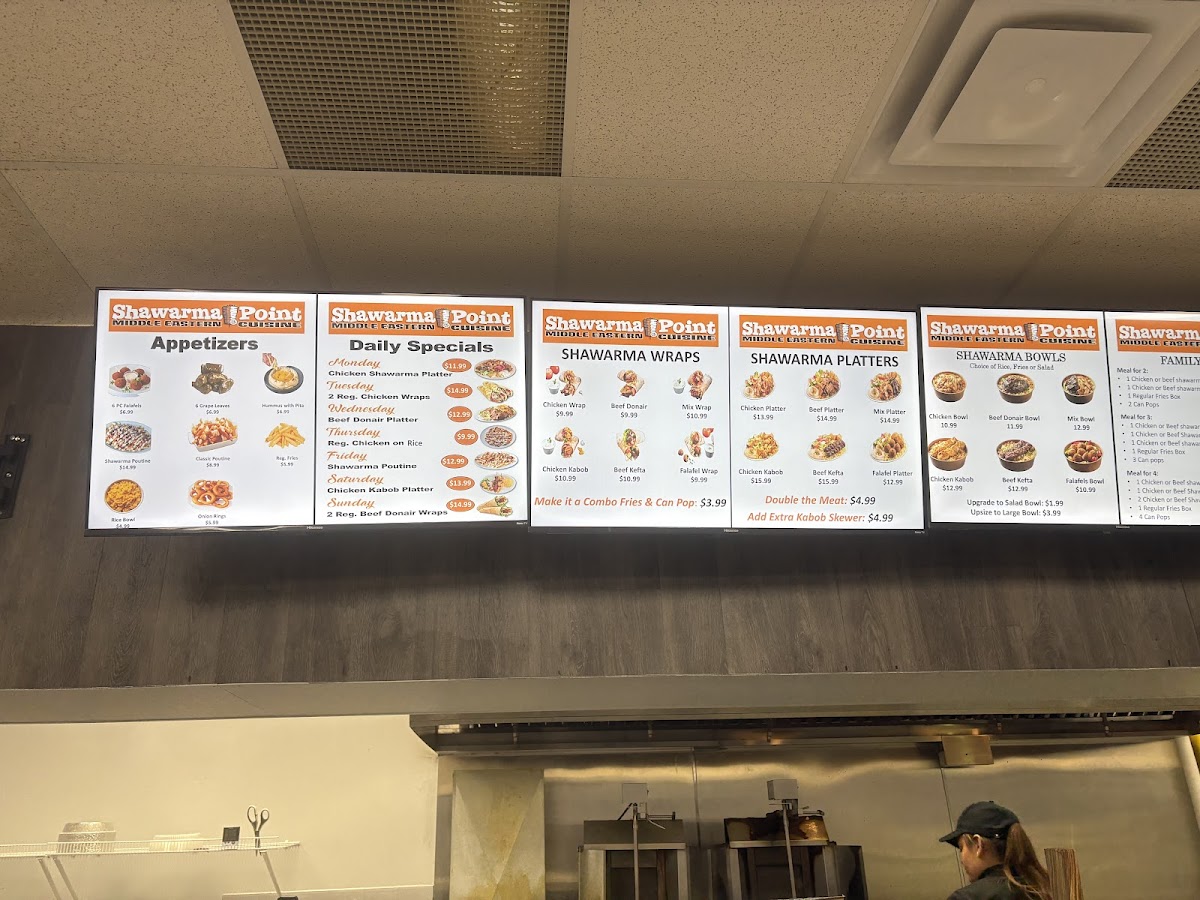 Menu Shawarma Point-2