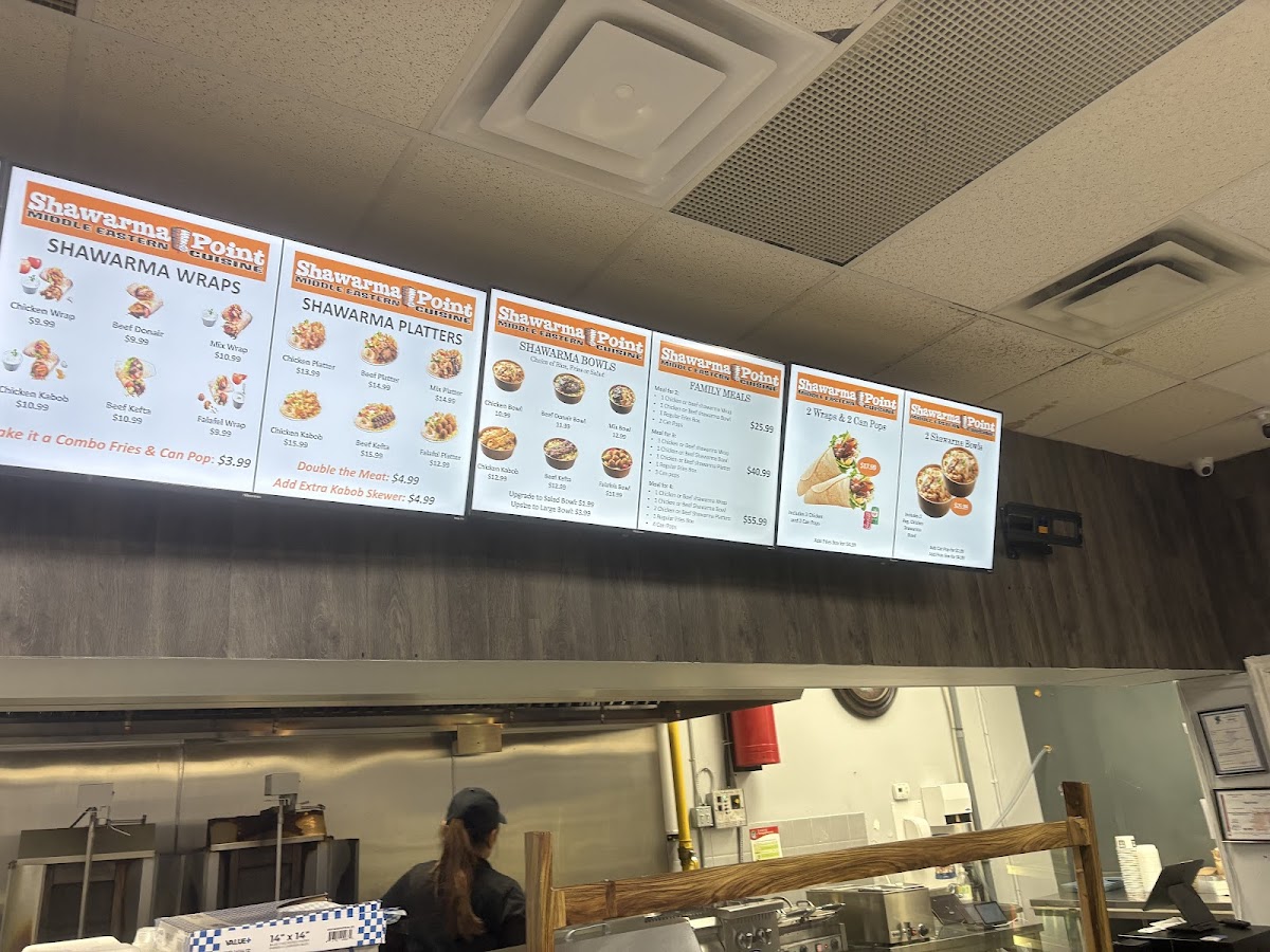 Menu Shawarma Point-4