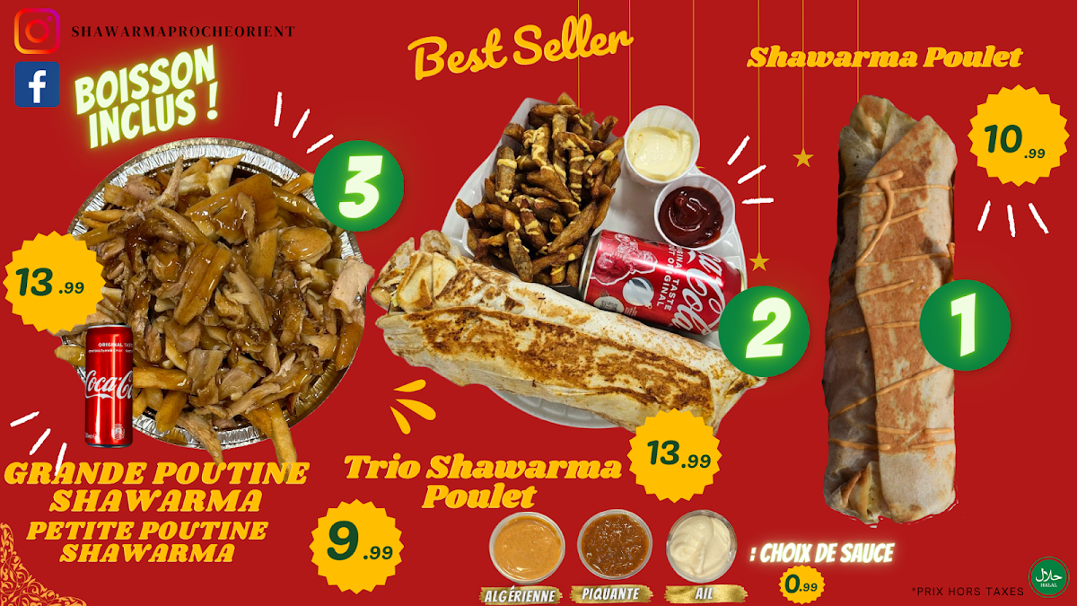 Menu Shawarma Proche-Orient-2