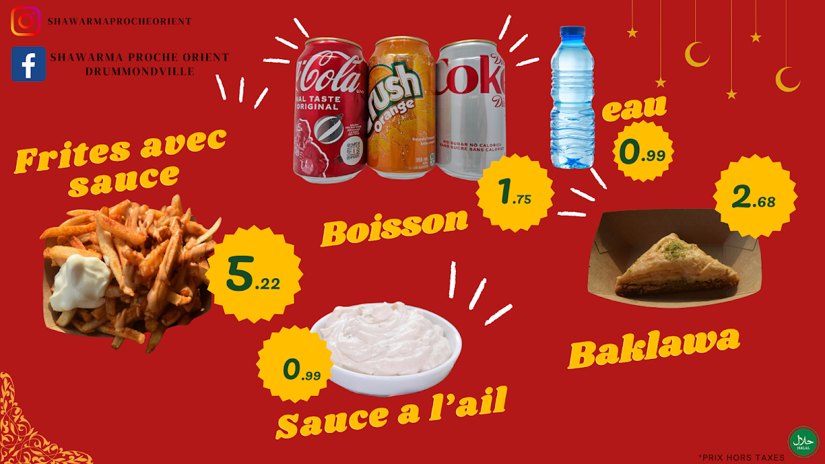 Menu Shawarma Proche-Orient-3