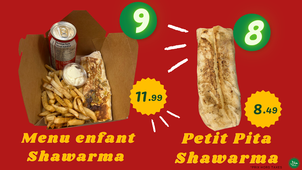 Menu Shawarma Proche-Orient-8