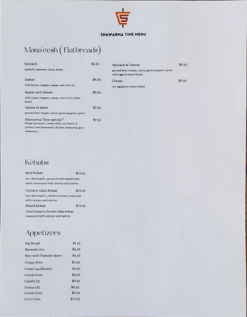 Menu Shawarma Time-2