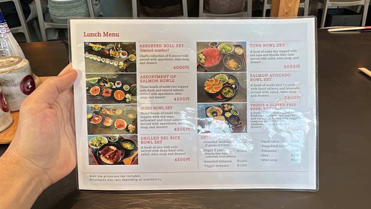 Menu Shaw's Sushi Bar & Dining-3