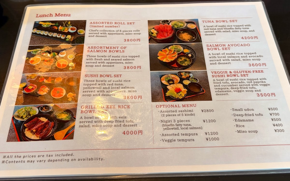 Menu Shaw's Sushi Bar & Dining-5