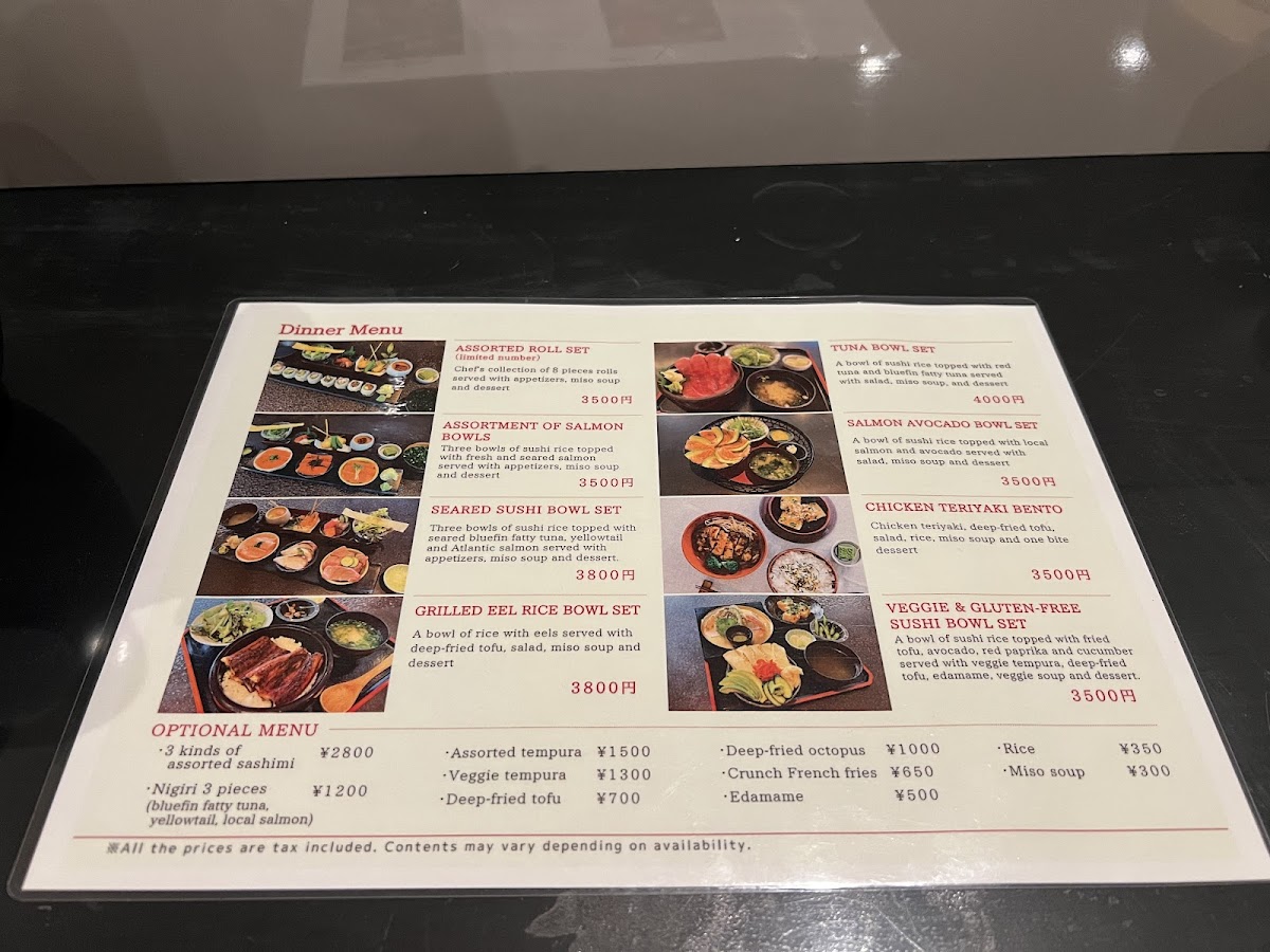 Menu Shaw's Sushi Bar & Dining-9