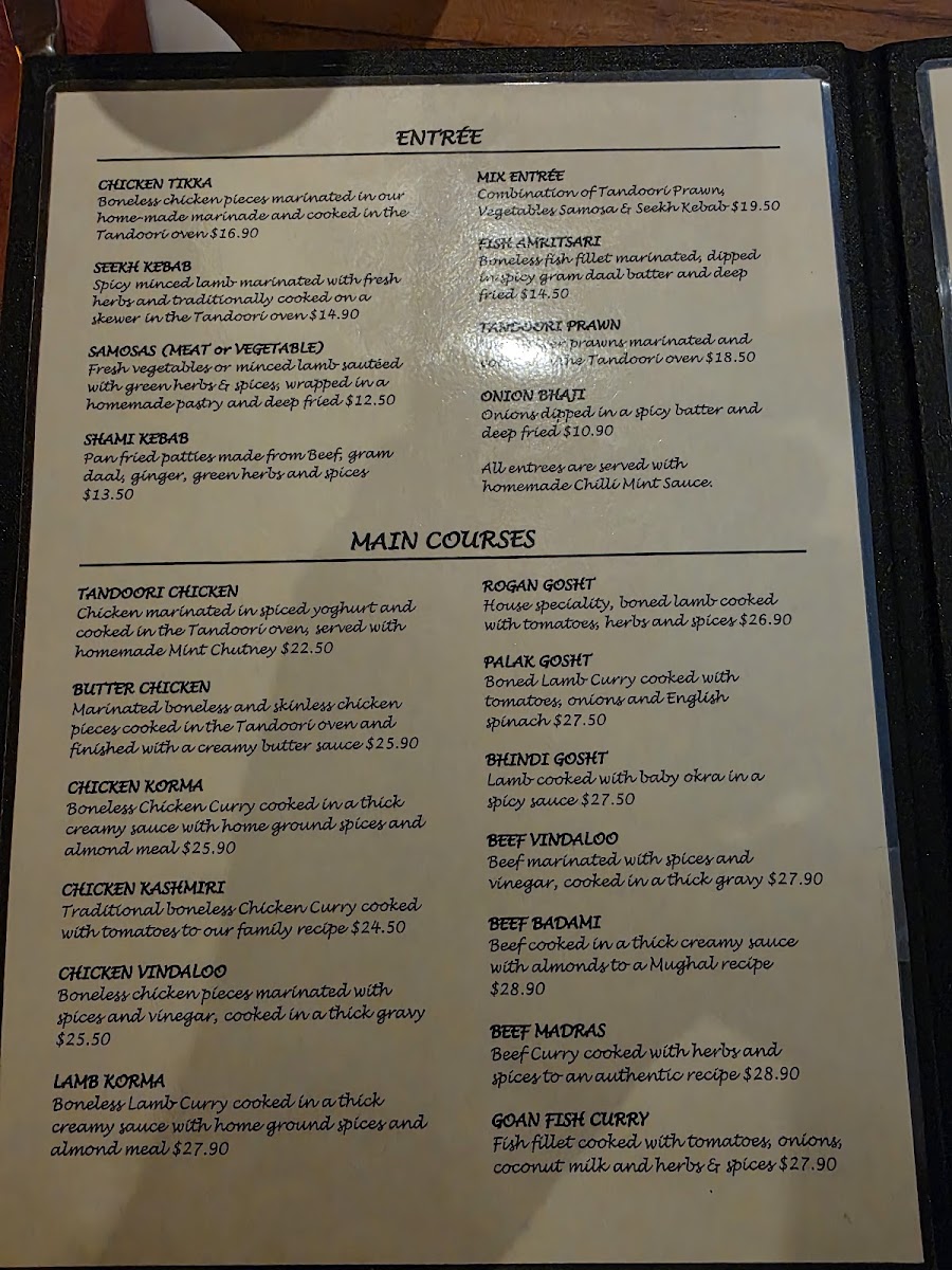 Menu Shehnai Tandoori Indian Restaurant-3