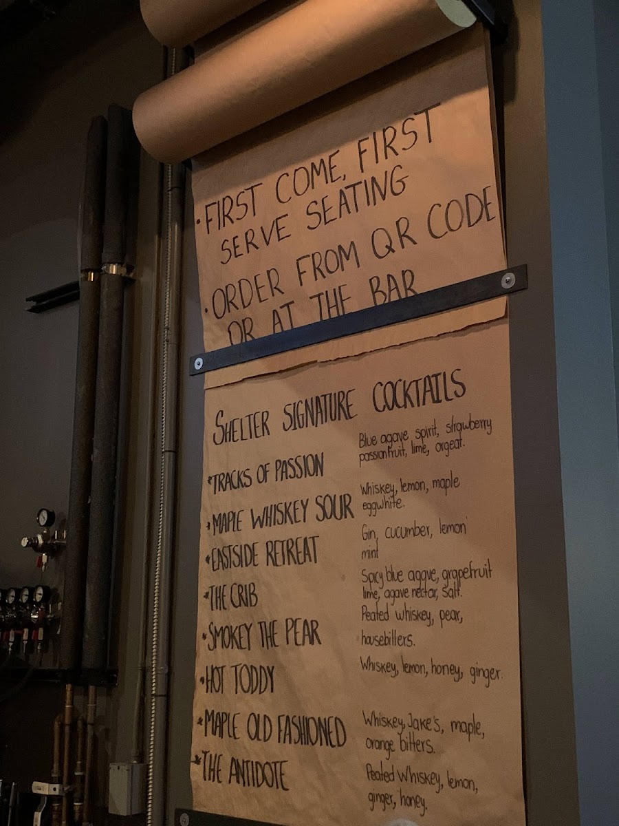Menu Shelter Distilling-5