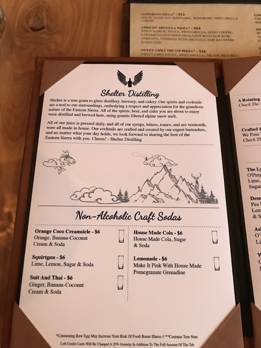Menu Shelter Distilling-8