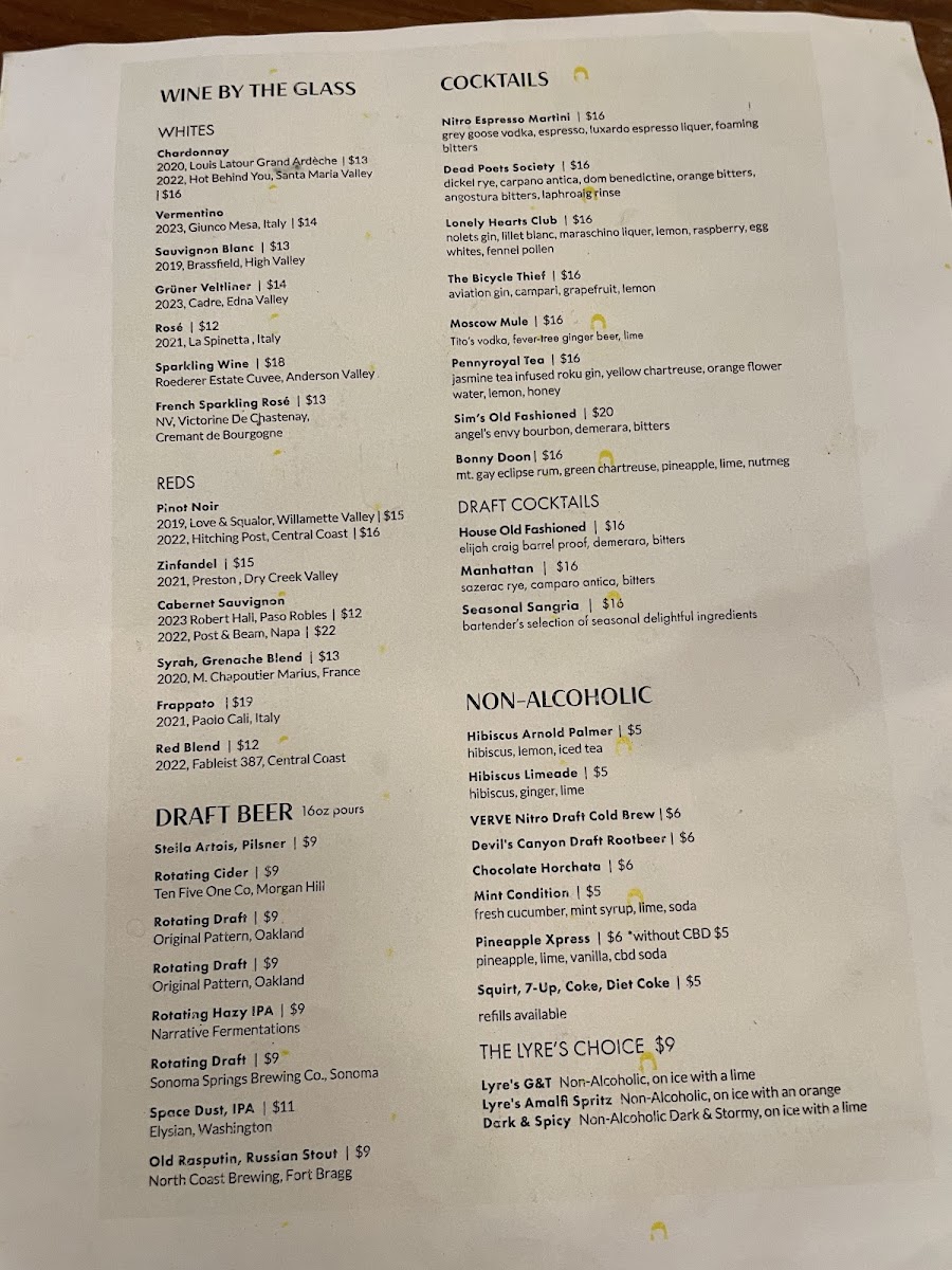 Menu Shepherd & Sims-7