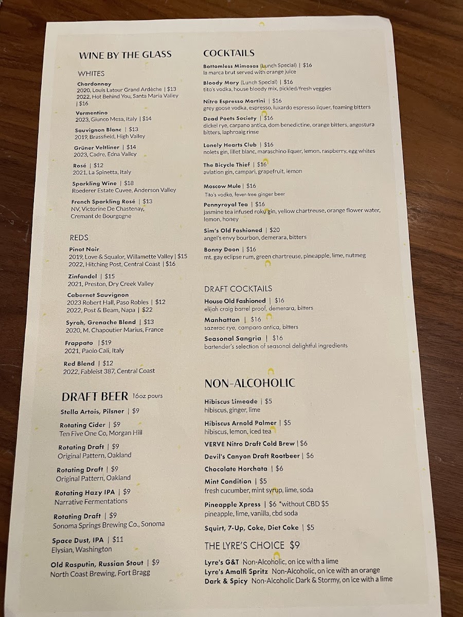 Menu Shepherd & Sims-9
