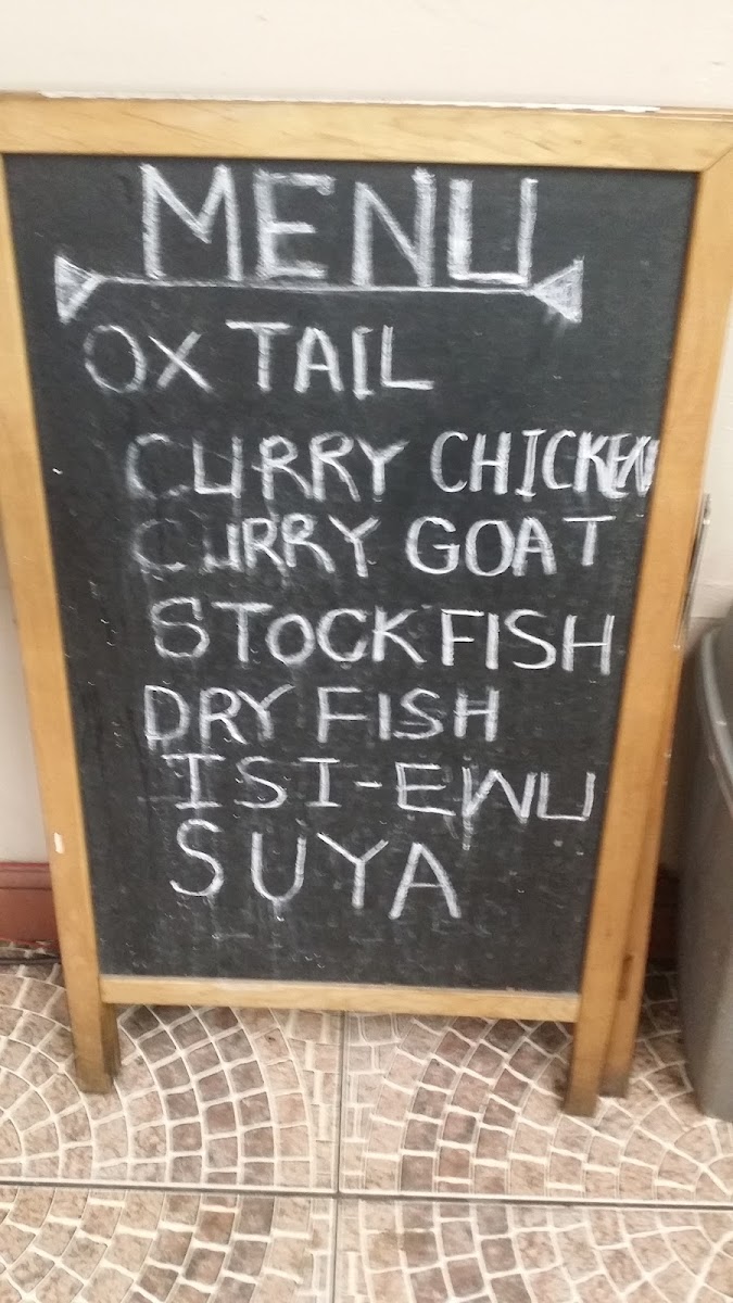 Menu Sheri African Restaurant-7