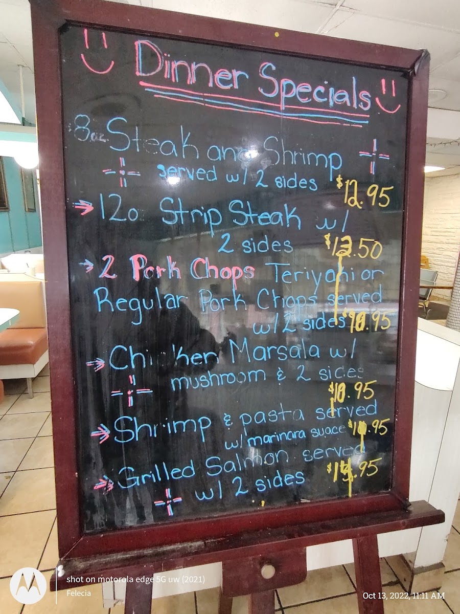 Menu Sherry’S Restaurant-1