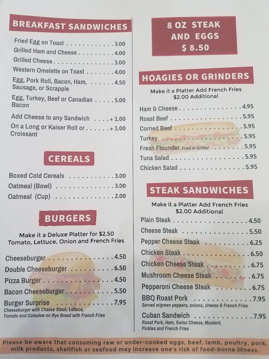 Menu Sherry’S Restaurant-2