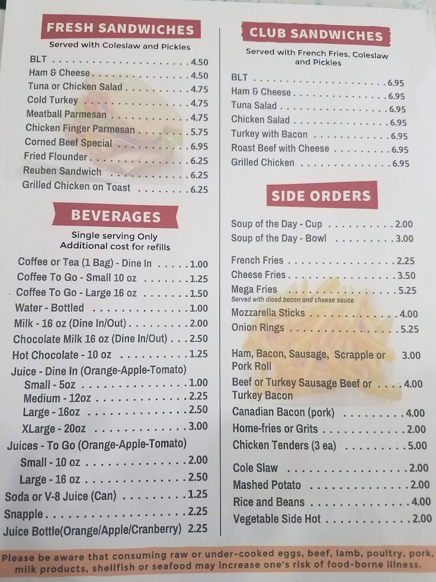 Menu Sherry’S Restaurant-4