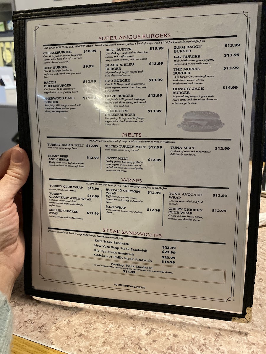 Menu Sherwood Oaks Waffle Cafe-10
