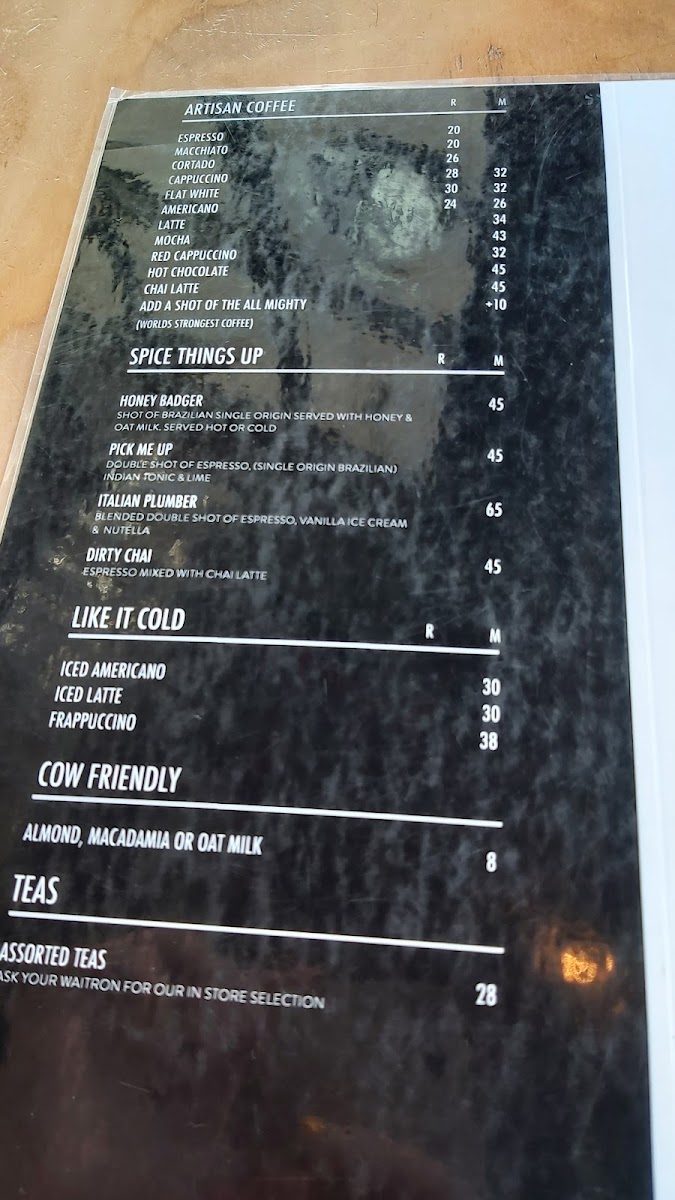 Menu Shift Espresso Bar | Waterway House-10