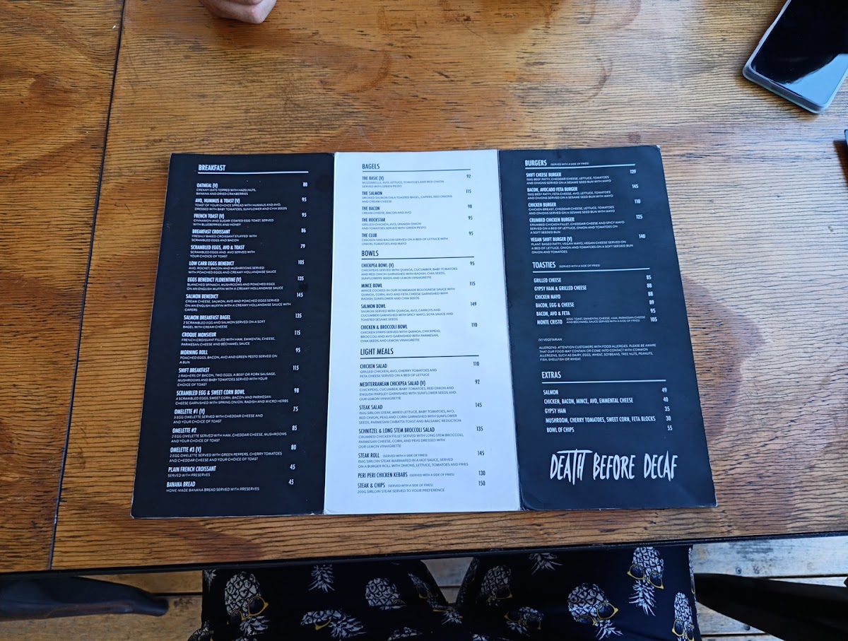 Menu Shift Espresso Bar | Waterway House-3