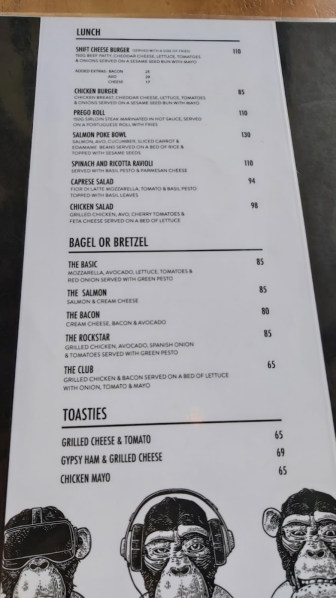 Menu Shift Espresso Bar | Waterway House-4