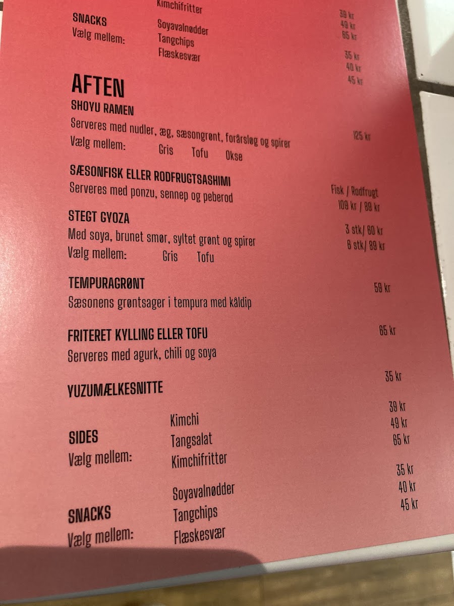 Menu Shima-2