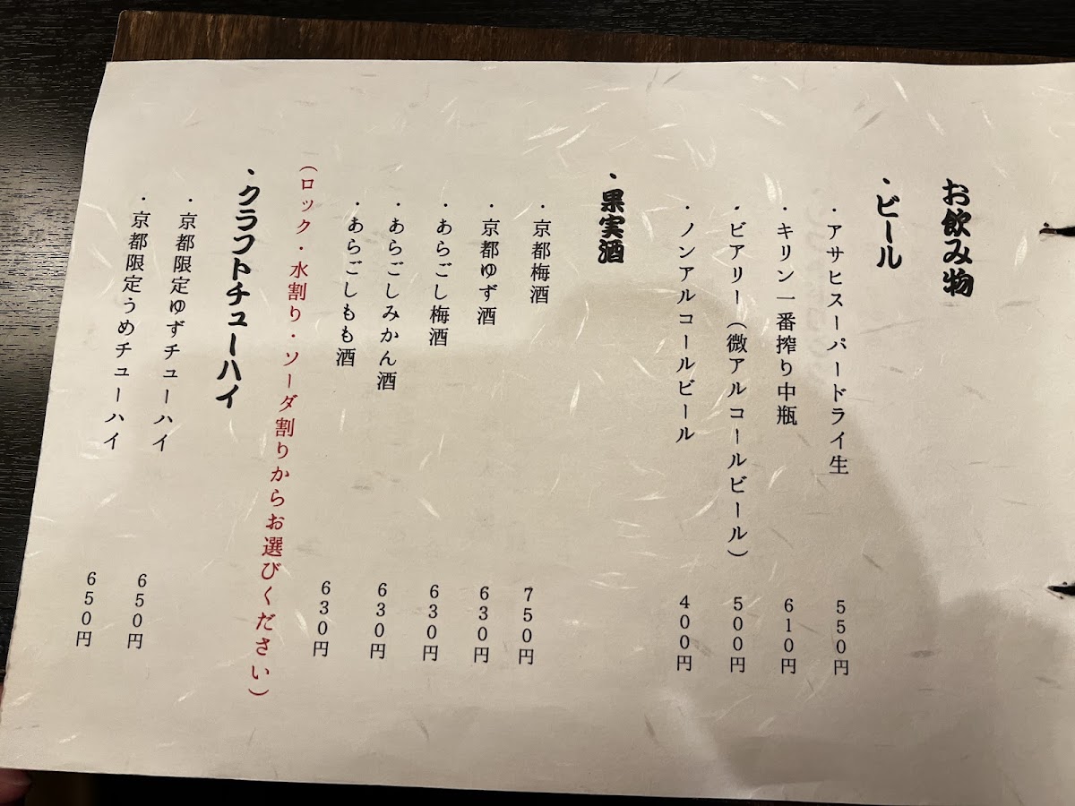 Menu Shin-Togetsu-2