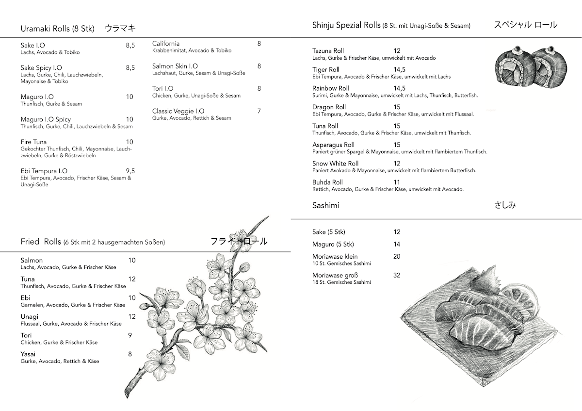 Menu Shinju Restaurant-4