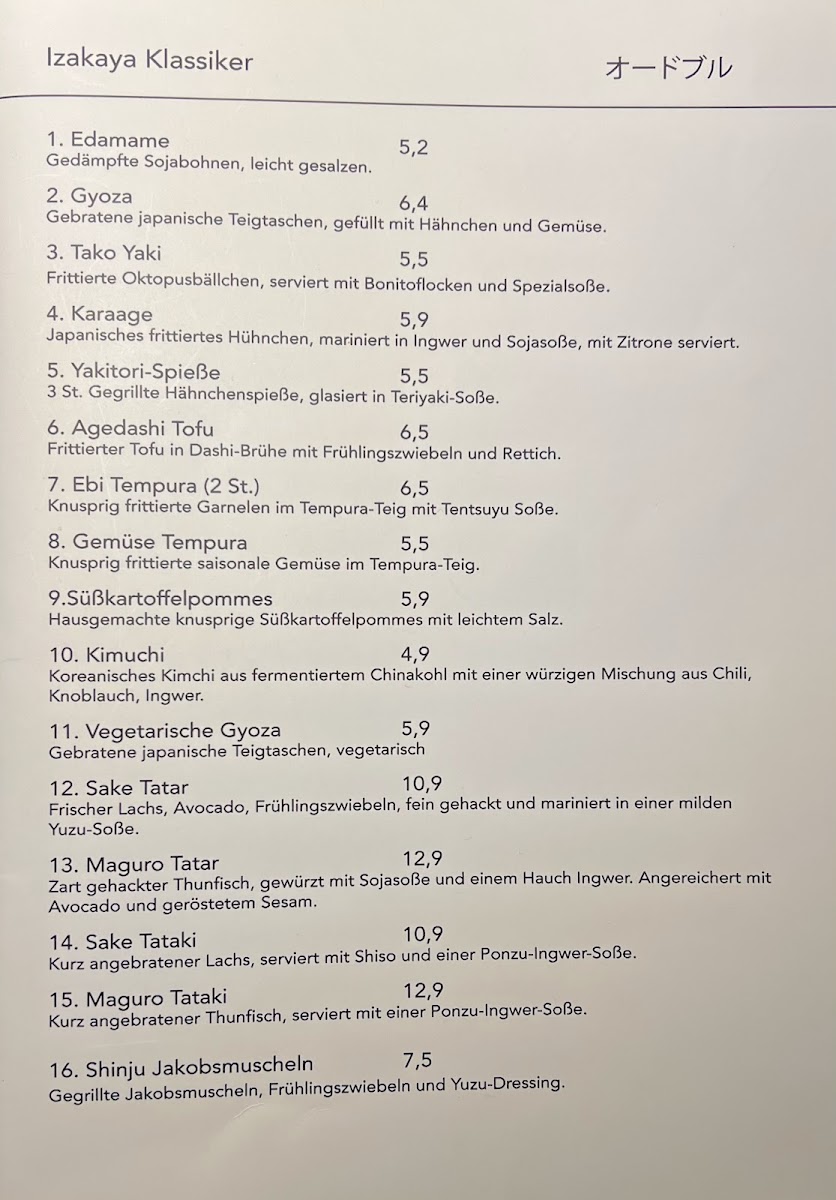Menu Shinju Restaurant-5