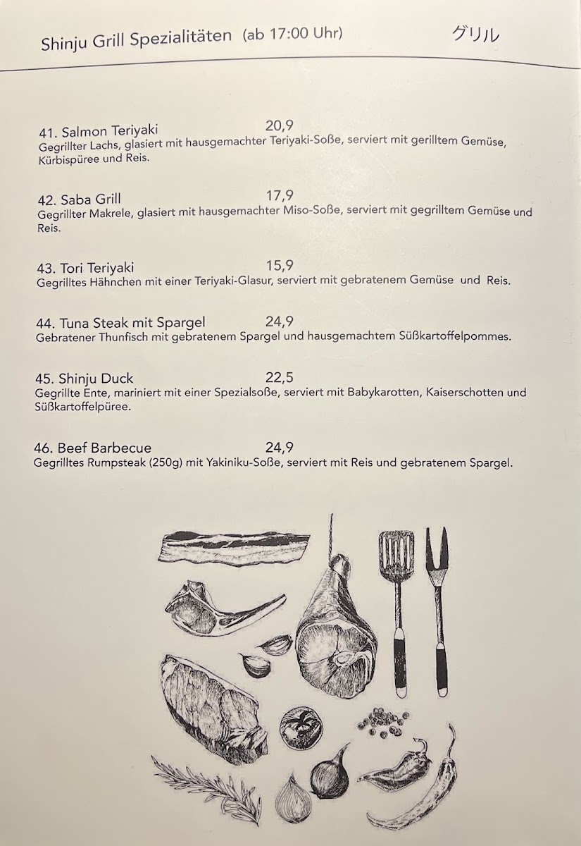 Menu Shinju Restaurant-8