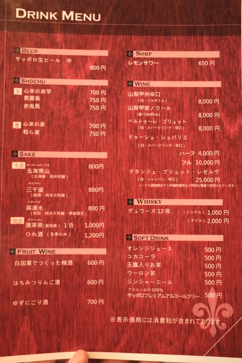 Menu Shinra-1