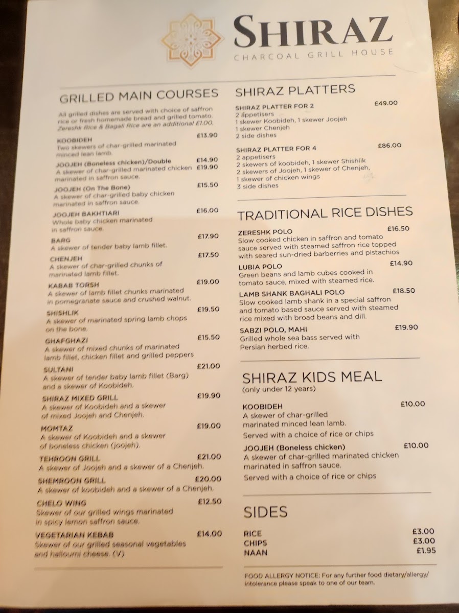 Menu Shiraz Persian Restaurant-3