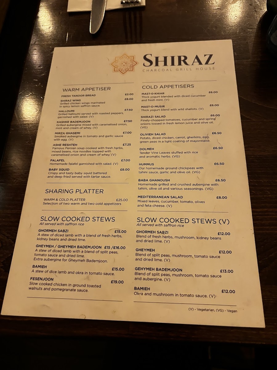 Menu Shiraz Persian Restaurant-6