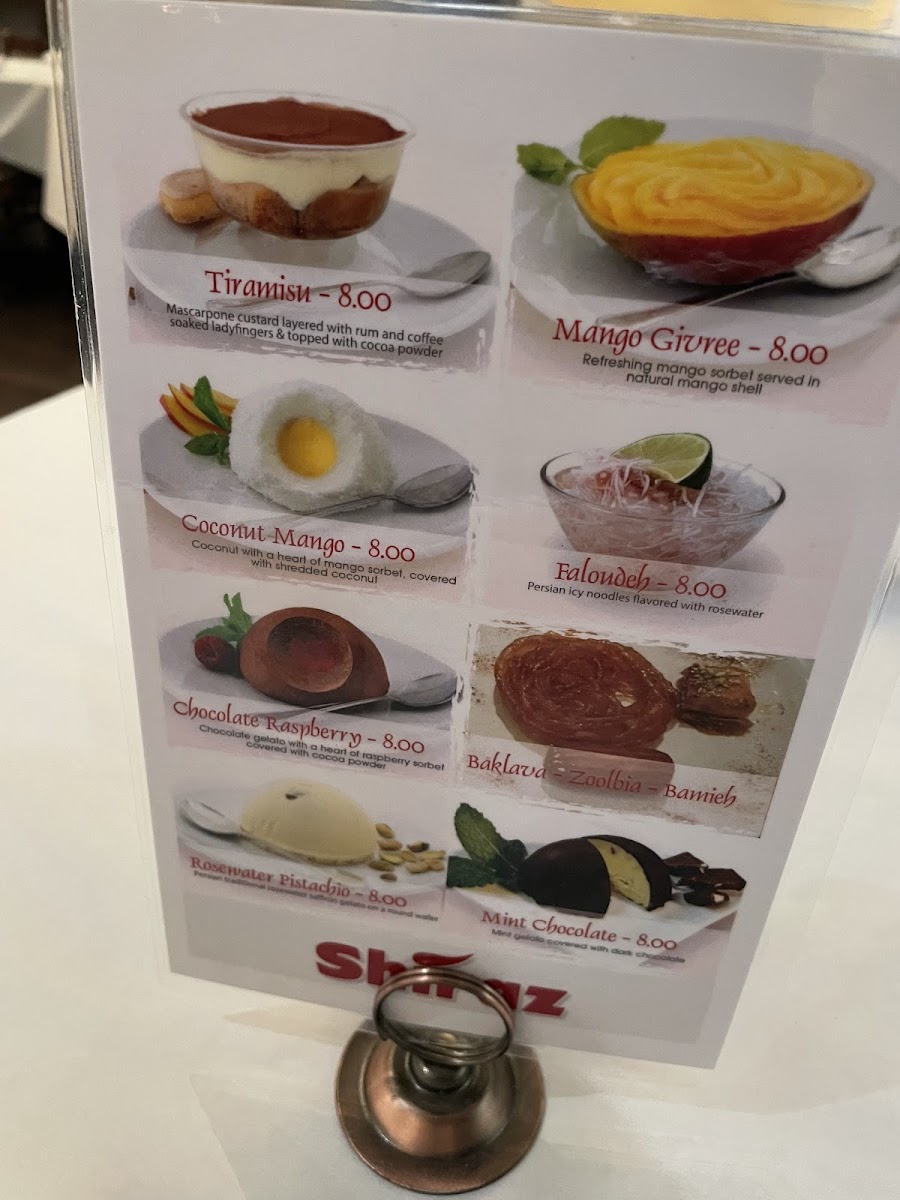Menu Shiraz Restaurant-4
