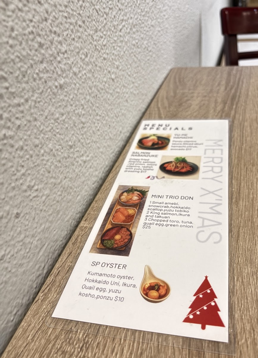 Menu Shiro Kuma Sushi-2