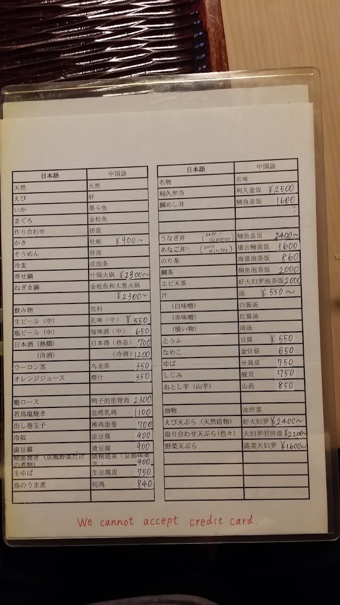 Menu Shirukou-9