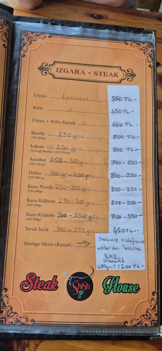 Menu Shish Go Steakhouse-1