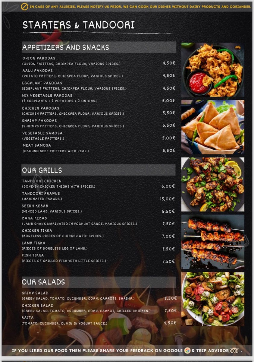 Menu Shiva - Restaurant Indien-5