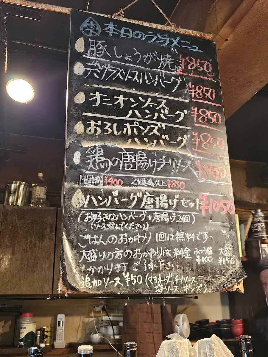 Menu Shizuku-2