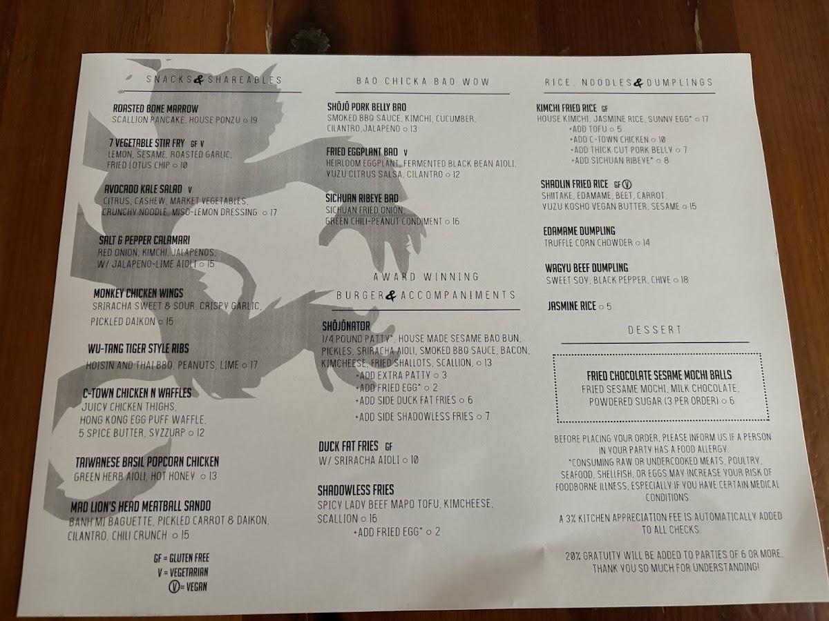 Menu Shōjō Boston-4