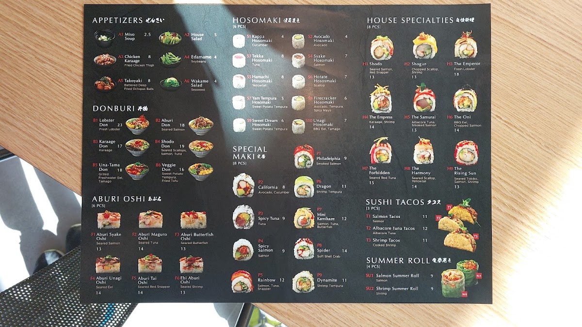 Menu Shodo Sushi-4
