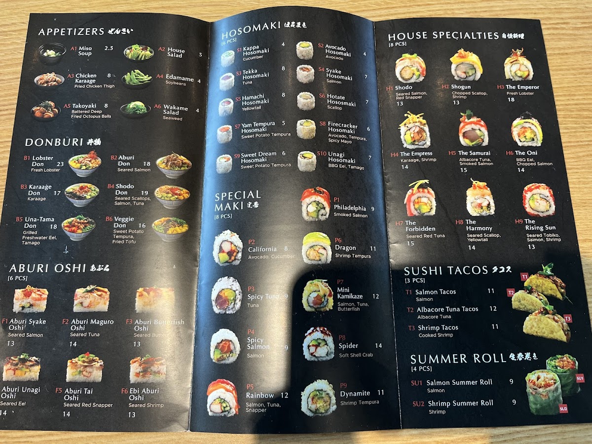 Menu Shodo Sushi-7