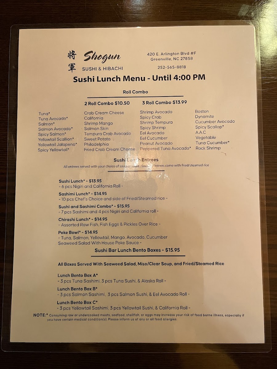 Menu Shogun Japanese Restaurant-5