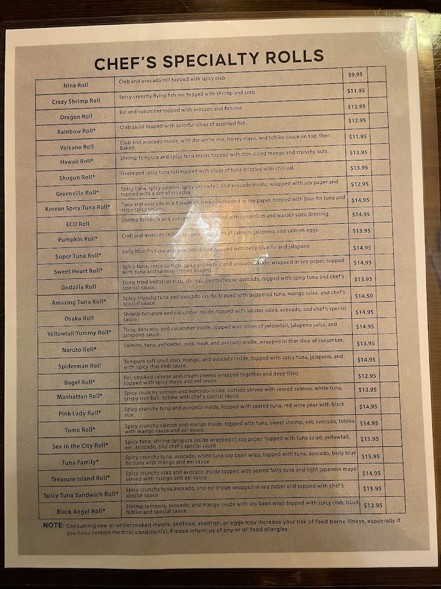 Menu Shogun Japanese Restaurant-6