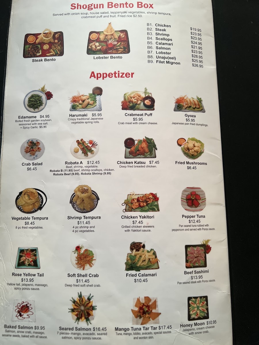 Menu Shogun-8
