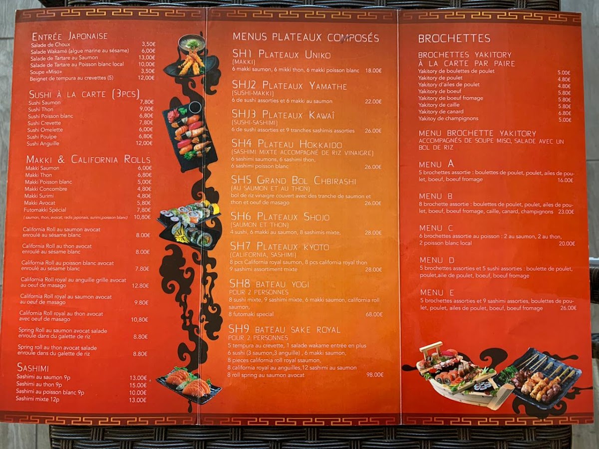 Menu Shojo Sushi Bar-8