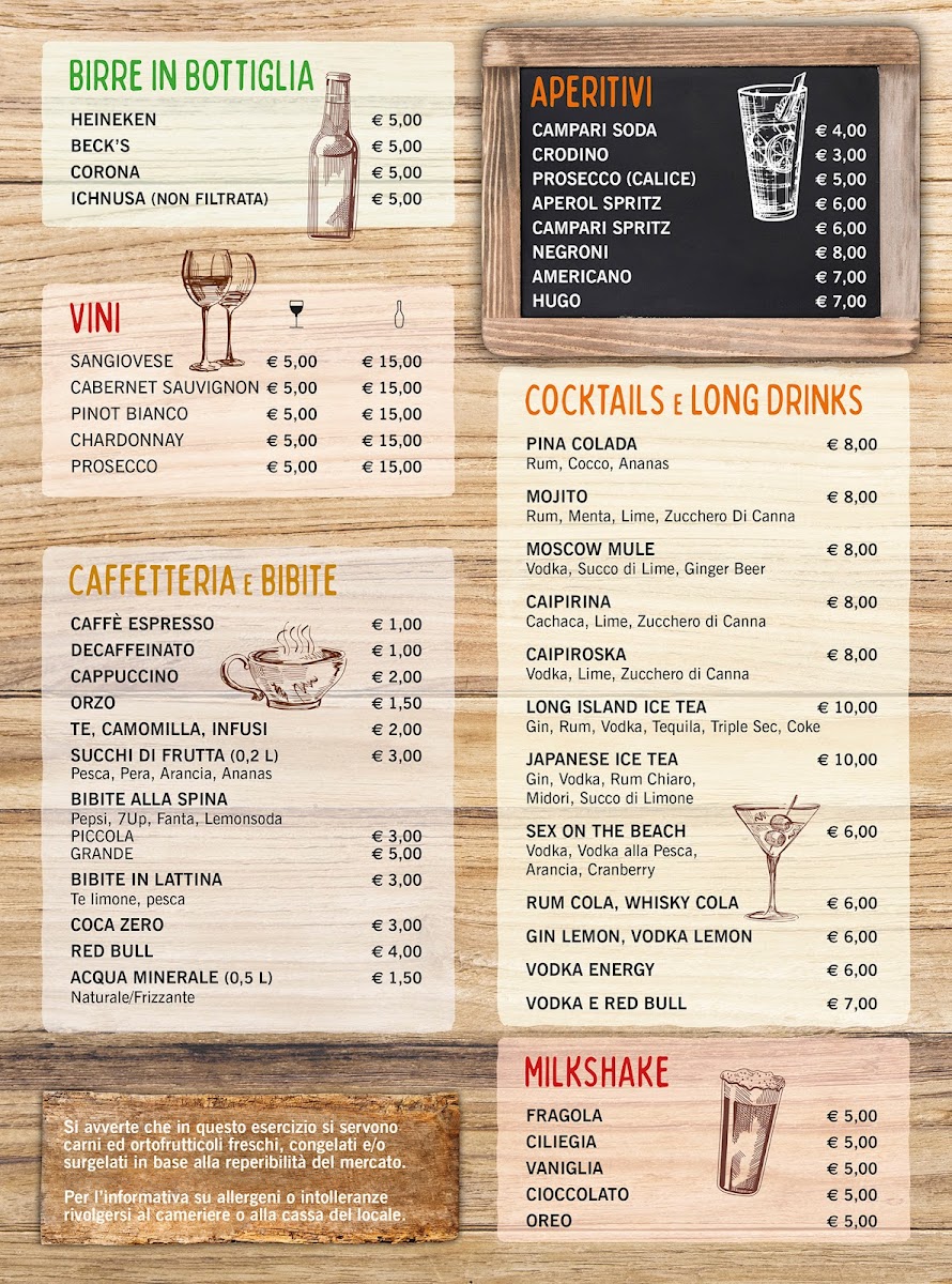 Menu Shooters Bar | Burger Rimini-4