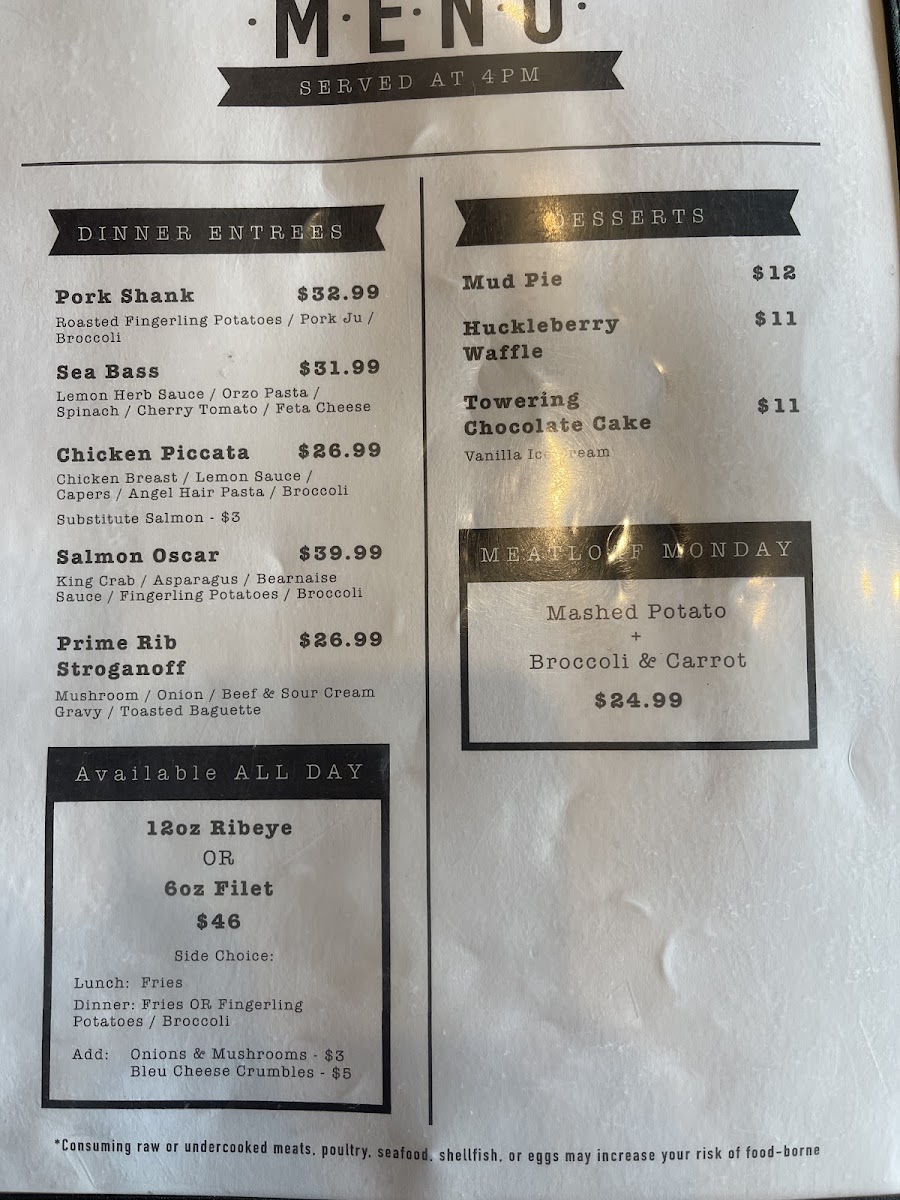 Menu Shooters Bar & Grill-5