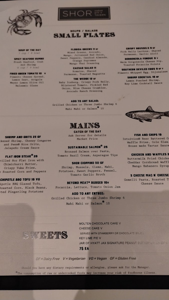 Menu Shor Seafood Grill-4