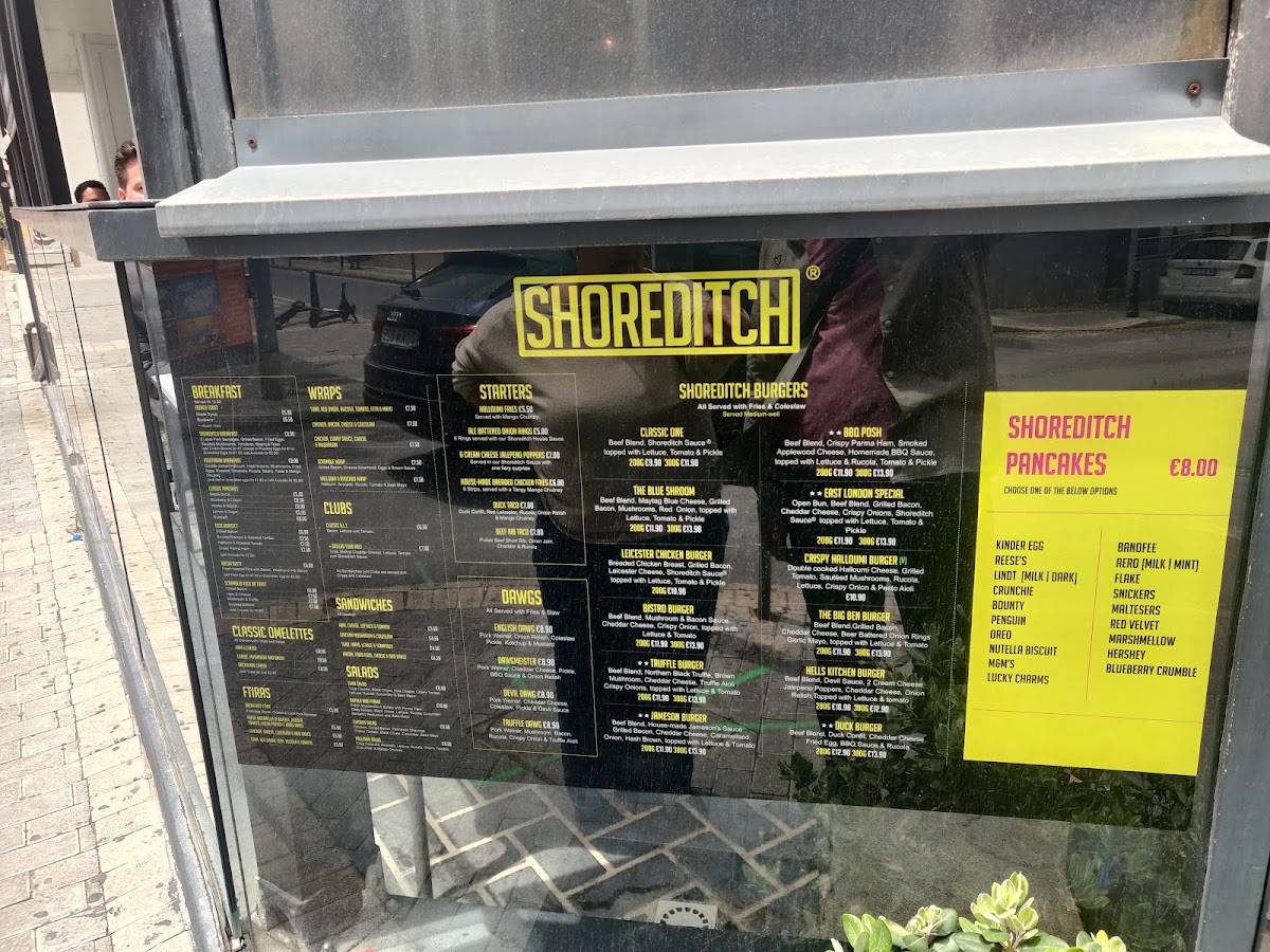 Menu Shoreditch Bar And Kitchen-10