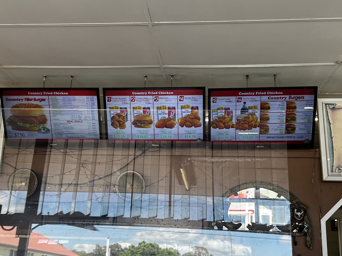 Menu Shortiez Cfc-2