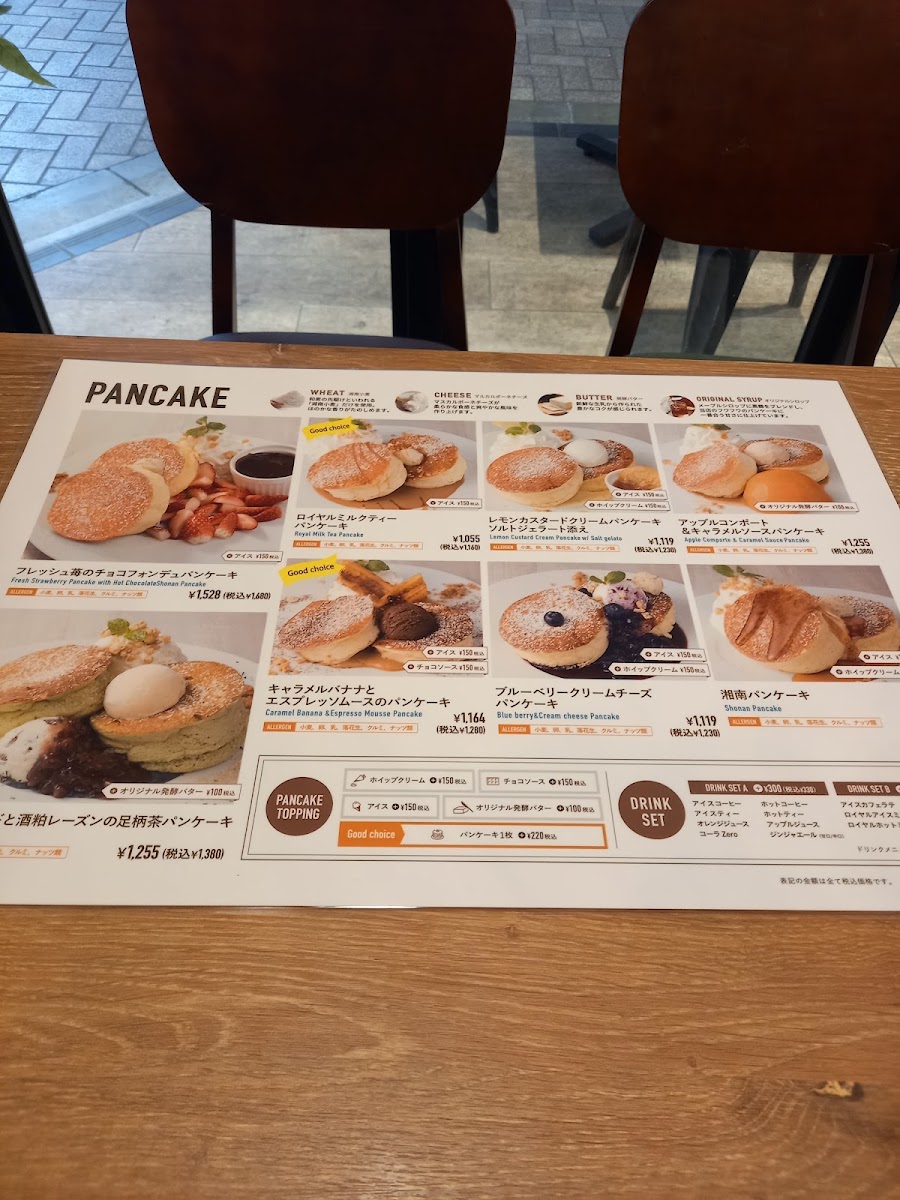 Menu Shounan Pancake-4