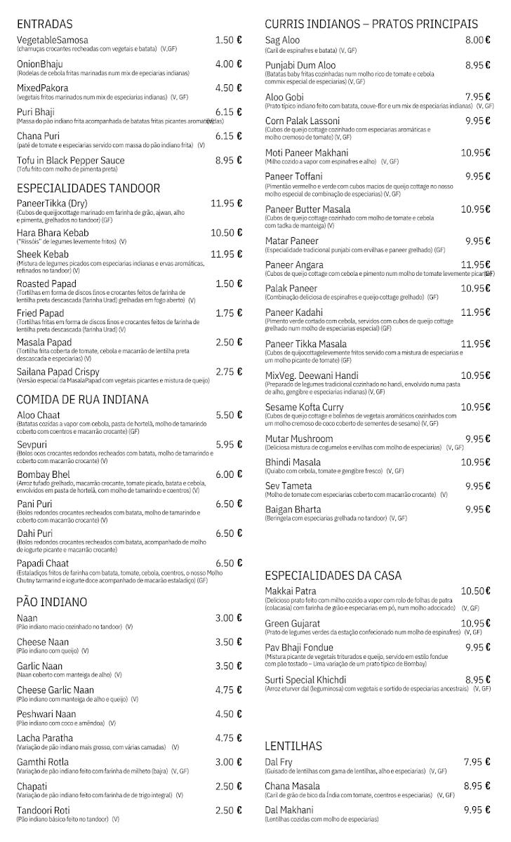 Menu Shree Ram Vegetarian Restaurant-1